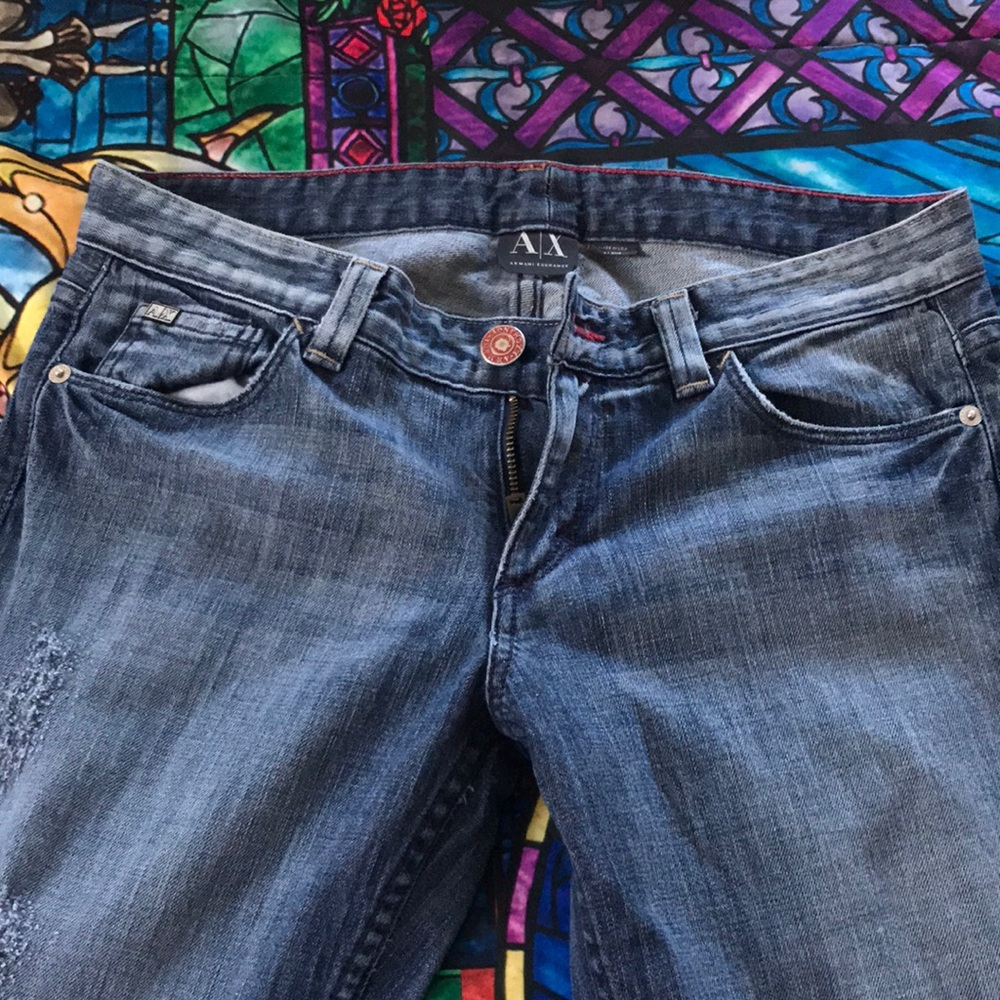 Armani exchange jeans 8 Long.
